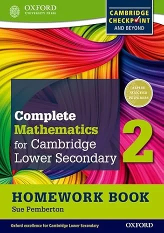 Coperta cărții "Oxford International Maths Homework Book" de autor necunoscut