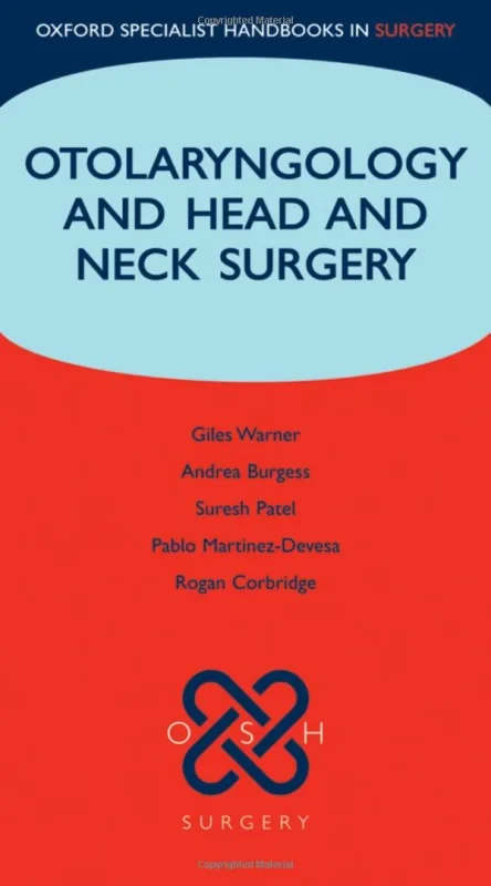 Coperta cărții "Otolaryngology and Head and Neck Surgery" de autor necunoscut