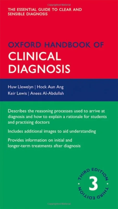 Coperta cărții "Oxford Handbook of Clinical Diagnosis" de autor necunoscut