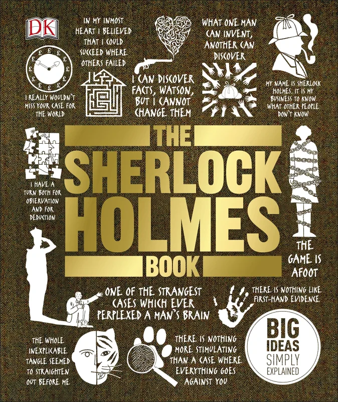 Coperta cărții "The Sherlock Holmes Book: Big ideas simply explained" de autor necunoscut