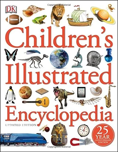 Coperta cărții "Children's Illustrated Encyclopedia" de autor necunoscut