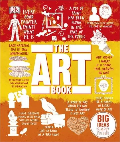 Coperta cărții "The Art Book: Big Ideas Simply Explained" de autor necunoscut