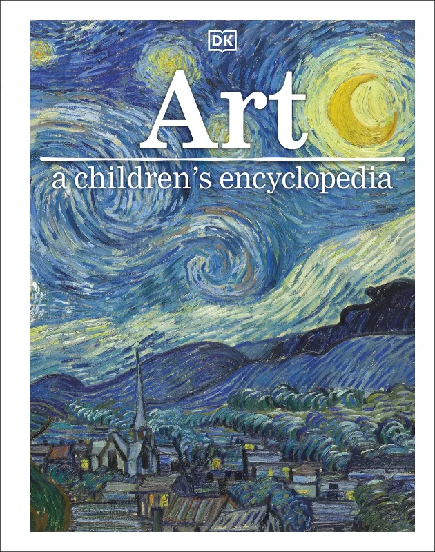 Coperta cărții "Art A Children's Encyclopedia" de autor necunoscut