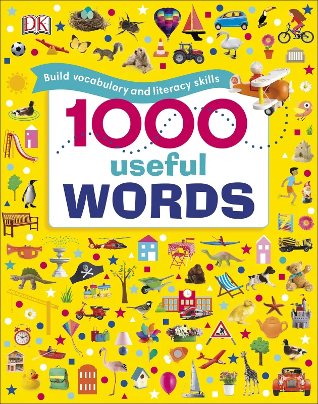 Coperta cărții "1000 Useful Words: Build Vocabulary and Literacy Skills" de autor necunoscut