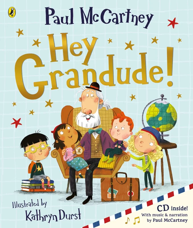 Coperta cărții "Hey Grandude! (Book &amp; CD)" de autor necunoscut