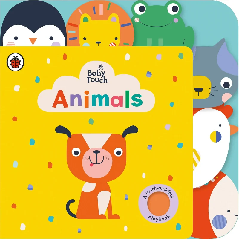 Coperta cărții "Baby Touch: Animals Tab Book" de autor necunoscut