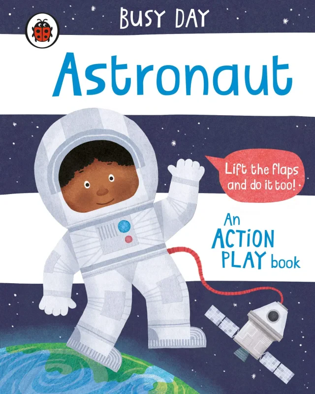 Coperta cărții "Busy Day: Astronaut: An action play book" de autor necunoscut