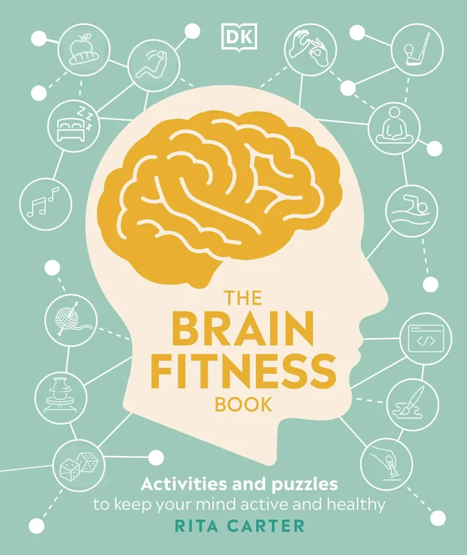 Coperta cărții "The Brain Fitness Book: Activities and Puzzles to Keep Your Mind Active and Healthy" de autor necunoscut