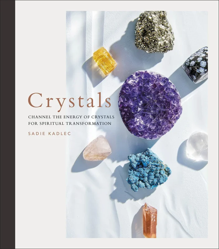 Coperta cărții "Crystals: Complete Healing Energy for Spiritual Seekers" de autor necunoscut