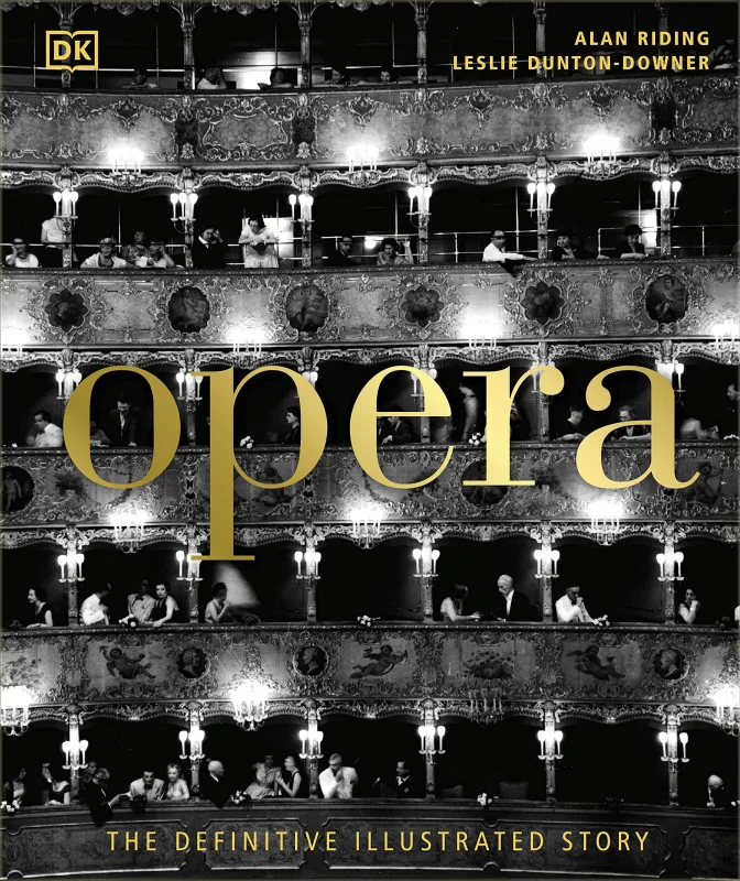 Coperta cărții "Opera: The Definitive Illustrated Story" de autor necunoscut