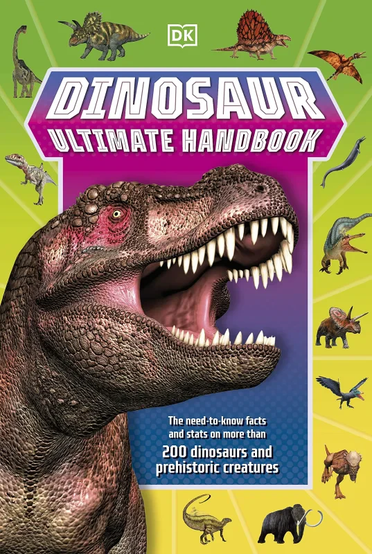 Coperta cărții "Dinosaur Ultimate Handbook" de autor necunoscut
