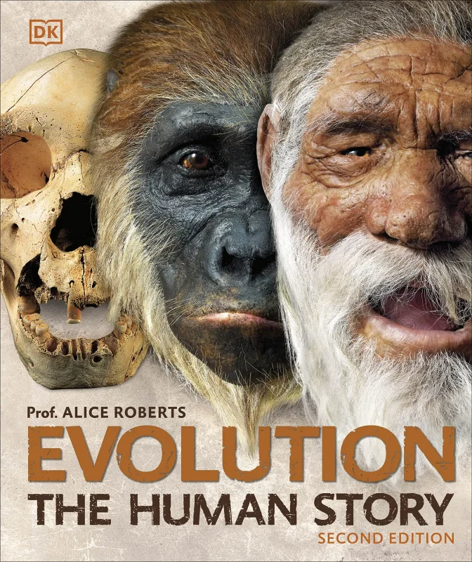 Coperta cărții "Evolution: The Human Story" de autor necunoscut