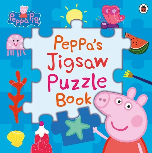 Coperta cărții "Peppa Pig: Peppa&amp;#146;s Jigsaw Puzzle Book" de autor necunoscut