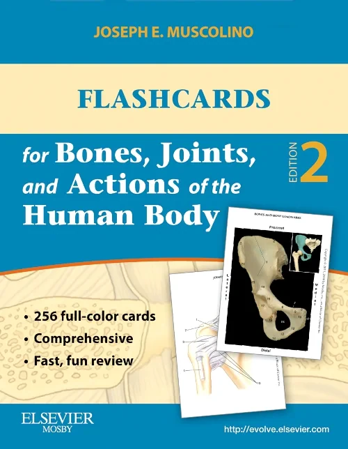 Flashcards for Bones, Joints, and Actions of the H...
