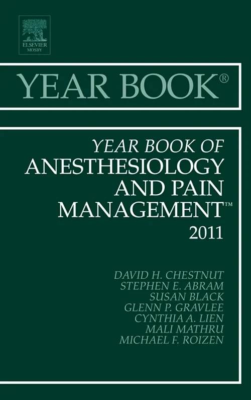 Year Book of Anesthesiology and Pain Management 20...