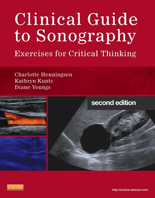 Coperta cărții "Clinical Guide to Sonography" de autor necunoscut