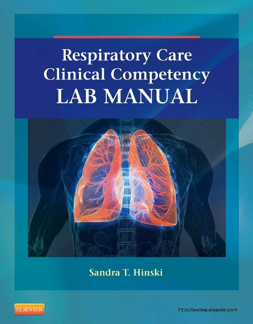 Coperta cărții "Respiratory Care Clinical Competency Lab Manual" de autor necunoscut