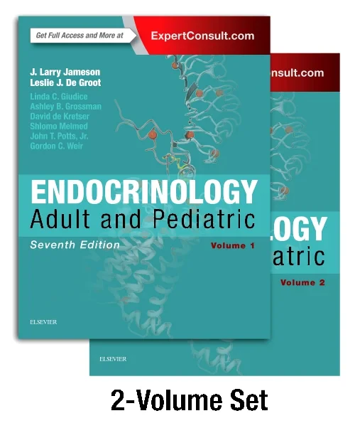 Coperta cărții "Endocrinology: Adult and Pediatric" de autor necunoscut