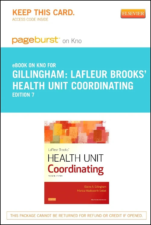 LaFleur Brooks' Health Unit Coordinating - Elsevie...