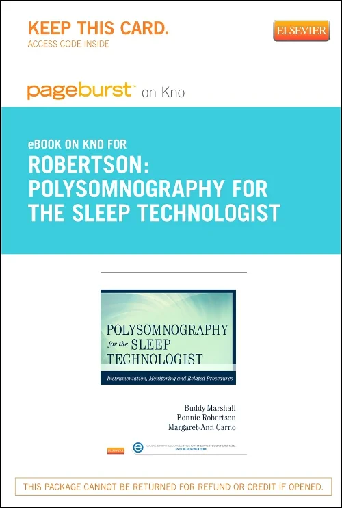 Polysomnography for the Sleep Technologist - Elsev...