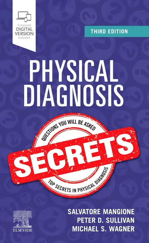 Coperta cărții "Physical Diagnosis Secrets" de autor necunoscut