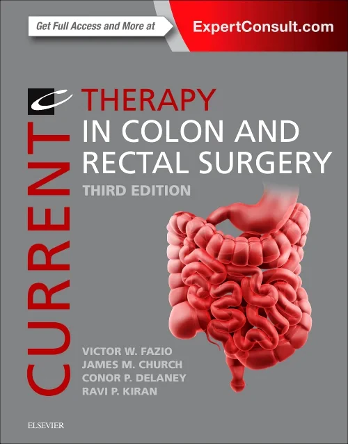 Coperta cărții "Current Therapy in Colon and Rectal Surgery, 3e" de autor necunoscut