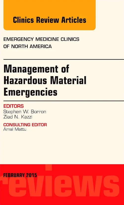 Management of Hazardous Material Emergencies, An I...