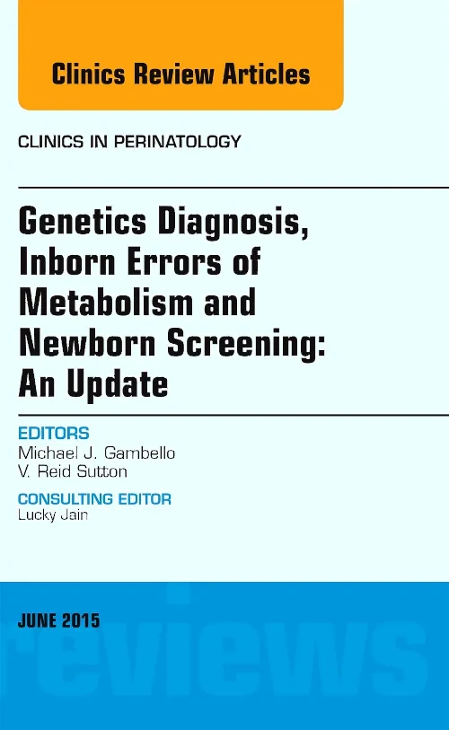 Genetics Diagnosis, Inborn Errors of Metabolism an...