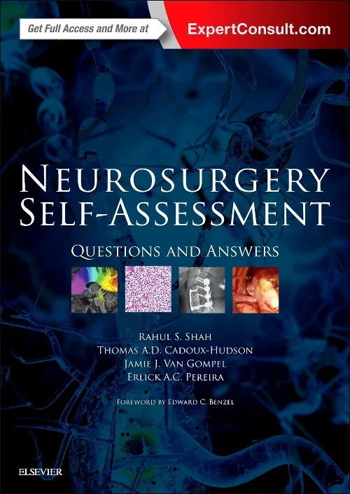 Coperta cărții "Neurosurgery Self-Assessment" de autor necunoscut