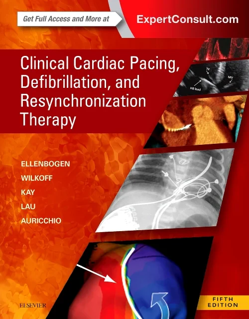 Coperta cărții "Clinical Cardiac Pacing, Defibrillation and Resynchronization Therapy, 5e" de autor necunoscut