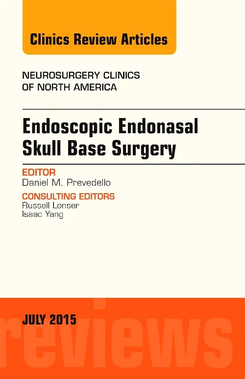 Endoscopic Endonasal Skull Base Surgery, An Issue ...