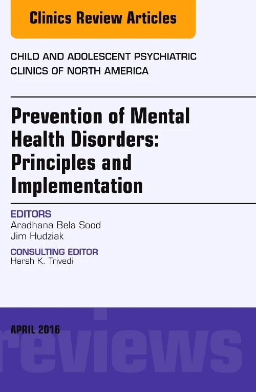 Prevention of Mental Health Disorders: Principles ...