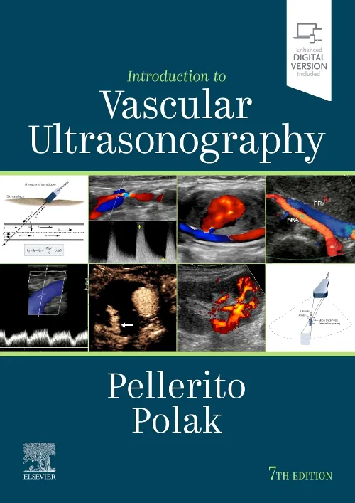 Coperta cărții "Introduction to Vascular Ultrasonography" de autor necunoscut