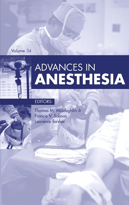 Advances in Anesthesia, 2016