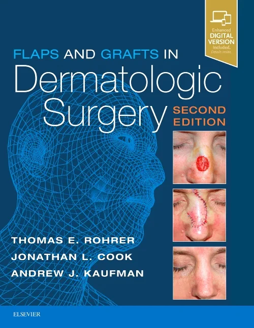 Coperta cărții "Flaps and Grafts in Dermatologic Surgery, 2nd Edition" de autor necunoscut