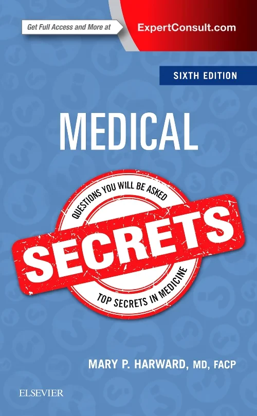 Coperta cărții "Medical Secrets, 6e" de autor necunoscut