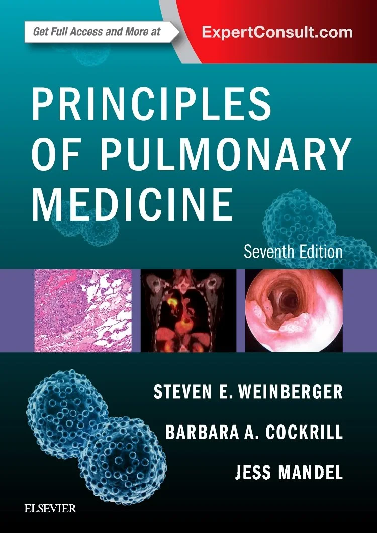 Coperta cărții "Principles of Pulmonary Medicine, 7e" de autor necunoscut