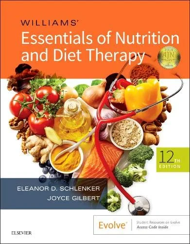 Coperta cărții "Williams&amp;#146; Essentials of Nutrition and Diet Therapy, 12e" de autor necunoscut