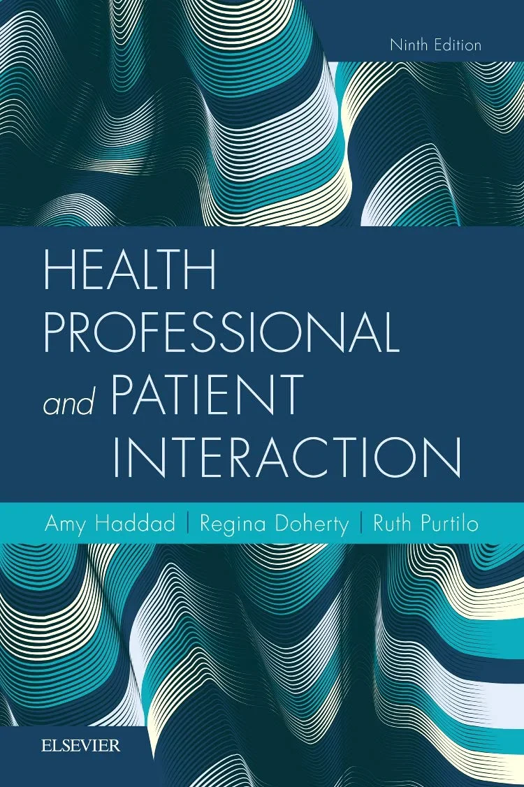 Coperta cărții "Health Professional and Patient Interaction, 9e" de autor necunoscut