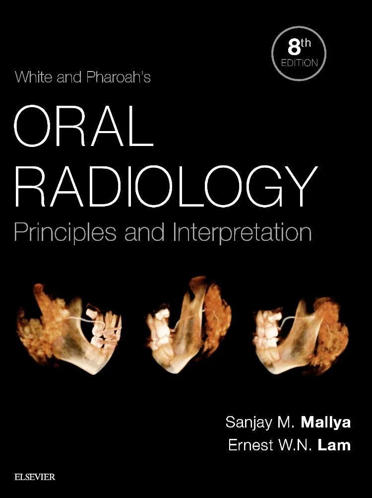 Coperta cărții "White and Pharoah&amp;#146;s Oral Radiology: Principles and Interpretation, 8e" de autor necunoscut