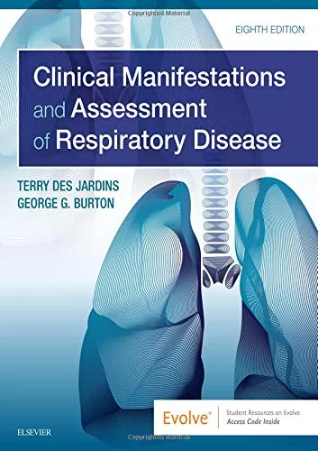 Coperta cărții "Clinical Manifestations and Assessment of Respiratory Disease, 8e" de autor necunoscut