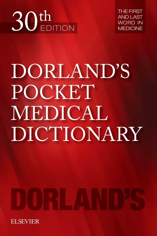 Coperta cărții "Dorland's Pocket Medical Dictionary" de autor necunoscut