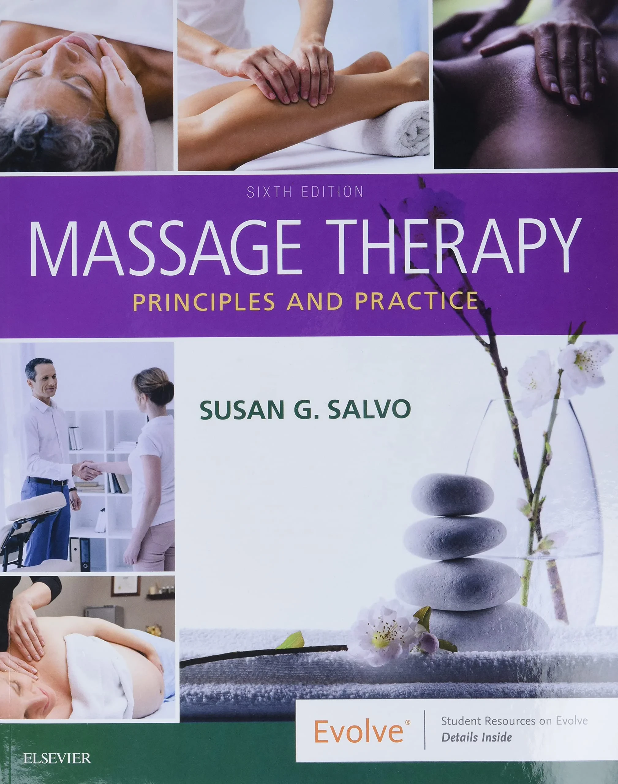 Coperta cărții "Massage Therapy: Principles and Practice, 6e" de autor necunoscut