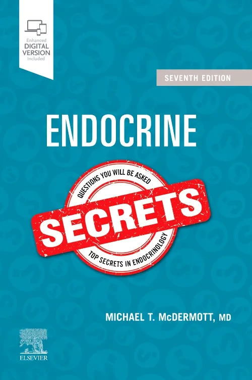 Coperta cărții "Endocrine Secrets" de autor necunoscut