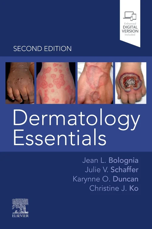 Coperta cărții "Dermatology Essentials" de autor necunoscut