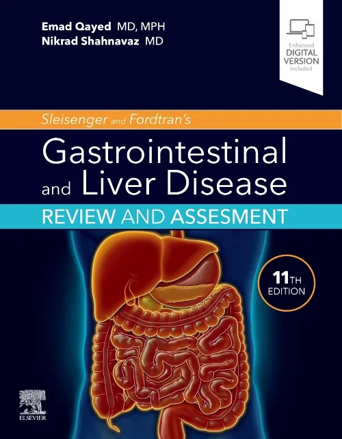 Coperta cărții &quot;Sleisenger and Fordtran&amp;amp;#146;s Gastrointestinal and Liver Disease Review and Assessment&quot; de autor necunoscut