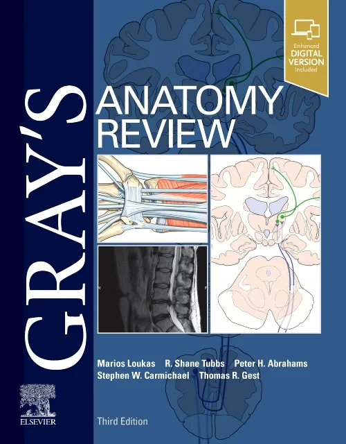 Coperta cărții "Gray&#039;s Anatomy Review, 3rd Edition" de autor necunoscut