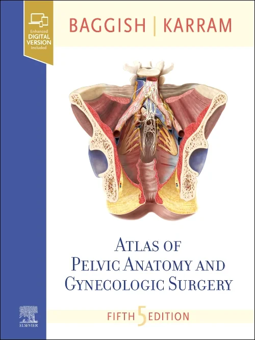 Coperta cărții "Atlas of Pelvic Anatomy and Gynecologic Surgery" de autor necunoscut