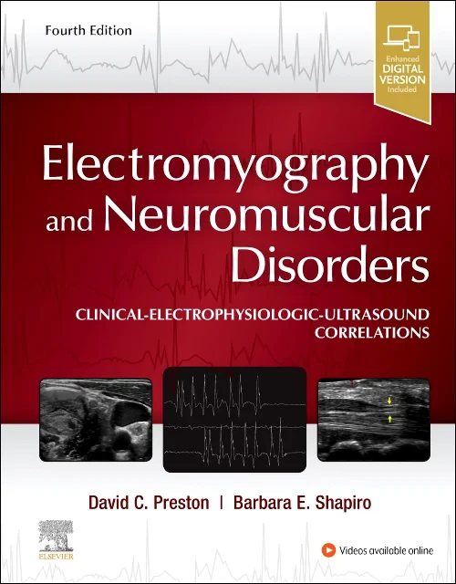 Coperta cărții "Electromyography and Neuromuscular Disorders: Clinical-Electrophysiologic-Ultrasound Correlations" de autor necunoscut