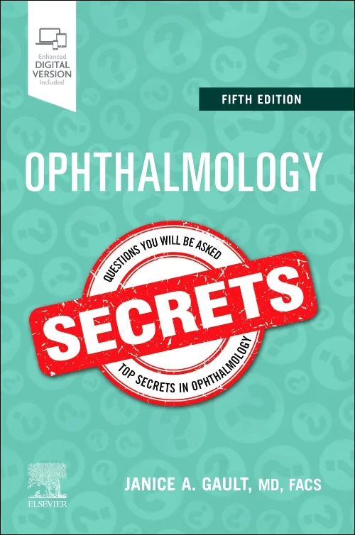Coperta cărții "Ophthalmology Secrets" de autor necunoscut
